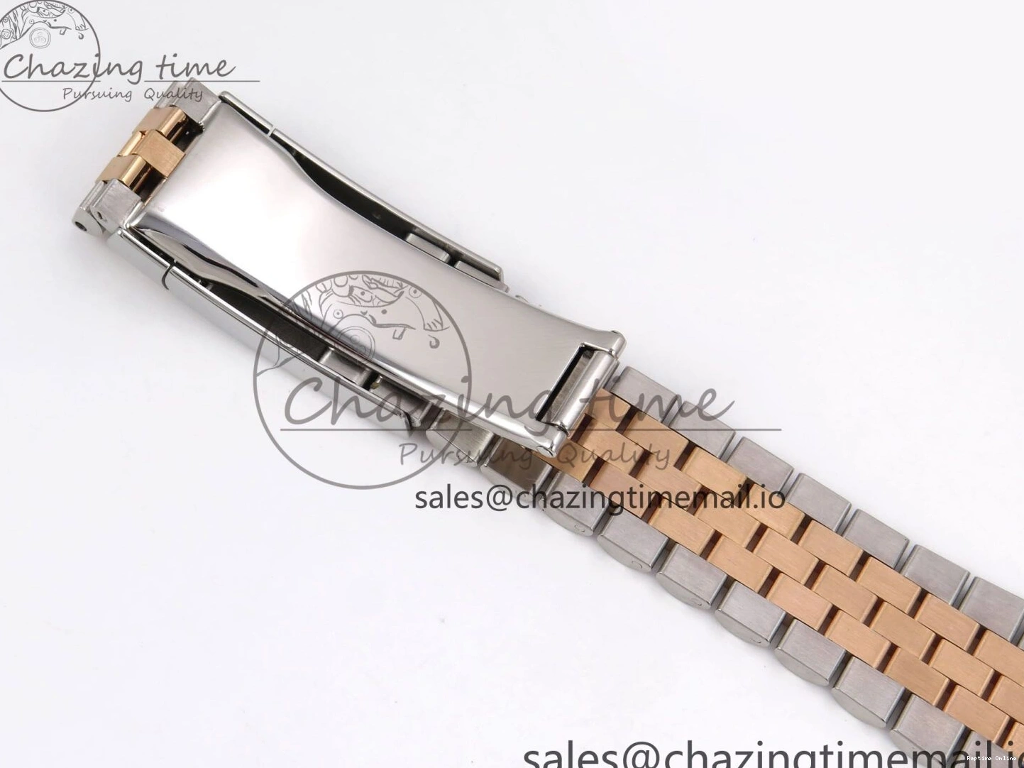 0214 DateJust 41 126331 ARF 1:1 Best Edition 904L Steel Gray Dial Green Roman Marker on SS RG Jubilee Bracelet SH3235（Gain Weight） FastDry 1103